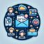 small png icon of Communication and Networking Solutions